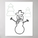 Recherche de snowman posters Dessin