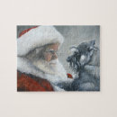 Recherche de christmas dogs puzzles Santa