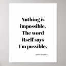 Recherche de affirmations positives posters Inspiration