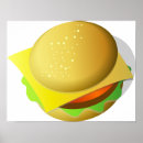Recherche de hamburgers posters Fromage