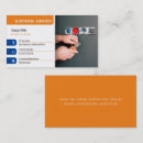 Recherche de service électrique cartes visite Électricité