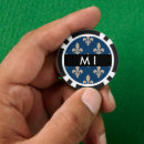 Recherche de symbole jetons poker Fleur de lis