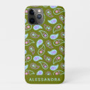 Recherche de fleurs bleu clair iphone coques Vert