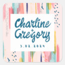 Recherche de artistique mariage autocollants Abstrait