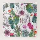 Recherche de fleurs boho puzzles Cactus