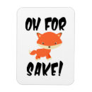 Recherche de renard drôle magnets Pour