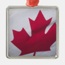 Recherche de drapeau canadien ornements Rouge