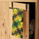 Recherche de motif jaune cuisine linges Mère