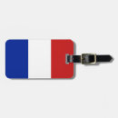 Recherche de drapeau de la france bagages étiquettes National