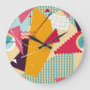 Recherche de memphis horloges Géométrique