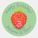 Recherche de fruits kawaii autocollants Pour enfants