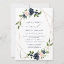 Recherche de faux de mariage invitations Géométrique