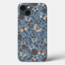 Recherche de conception florale ipad coques Tissu