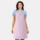 Recherche de rose clair tabliers Monogramme
