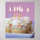 Recherche de gâteau et bougie posters Nourriture et boisson