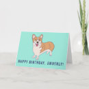 Recherche de corgi anniversaire cartes Pembroke