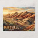 Recherche de fossiles cartes postales Collines peintes