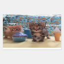 Recherche de chat de gingembre autocollants Orange