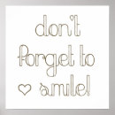 Recherche de sourires posters Pour elle