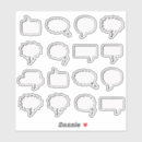 Recherche de bulle pensée autocollants Pour tous