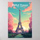 Recherche de vintage paris posters Eiffel