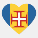 Recherche de madère autocollants Drapeau