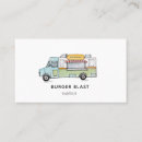 Recherche de camion de nourriture cartes visite Restaurant