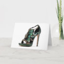 Recherche de vert de chaussure vœux cartes Bleu