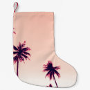 Recherche de palmiers chaussette de noël Bleu