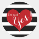 Recherche de dit oui autocollants Étiquettes