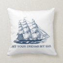 Recherche de voilier nautique coussins Vintage