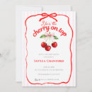 Recherche de rouge cerise invitations Pour tous