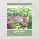 Recherche de paysage fleuri cartes postales Aquarelle