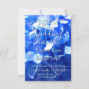 Recherche de bleu cobalt mariage invitations Botanique