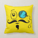 Recherche de monocle coussins Moustache
