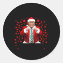 Recherche de noël drôle autocollants Anniversaire