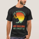 Recherche de montagnes appellent tshirts Randonnée