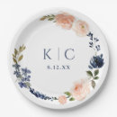 Recherche de botanique assiettes Monogramme