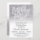 Recherche de ombre anniversaire invitations Glamour