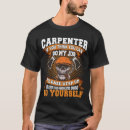 Recherche de woodworker tshirts Ouvrier