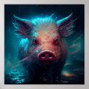 Recherche de pig posters Élégant