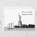 Recherche de statue liberte invitations Ville de new york