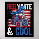 Recherche de monster truck posters Patriote