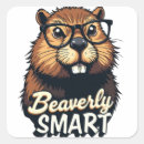 Recherche de castor mignon autocollants Drôle