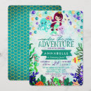 Recherche de turquoise anniversaire invitations Petite fille