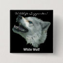Recherche de loups sauvages badges Nature