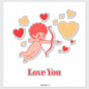 Recherche de de cupidon autocollants Arc