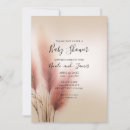 Recherche de bohème baby shower invitations Simple