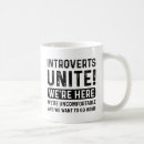 Recherche de unité sociale tasses Introvertis