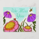 Recherche de coccinelles roses cartes postales Jardin